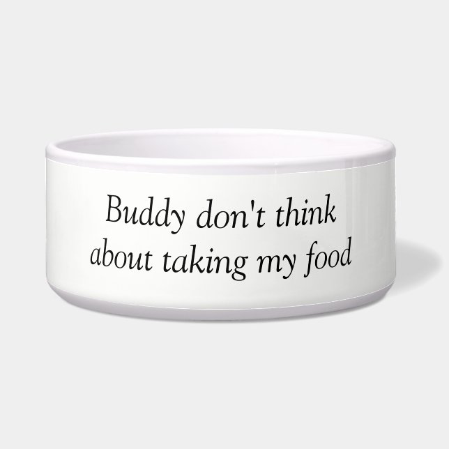 Dog Bowl (Front)