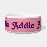 Dog Bowl Addie