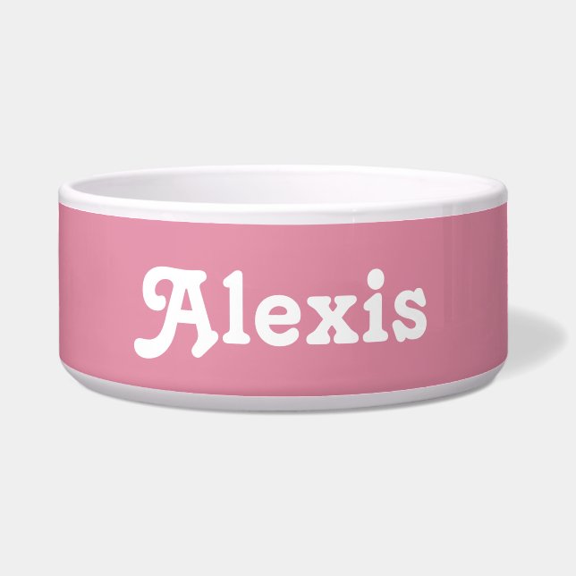 Dog Bowl Alexis (Front)
