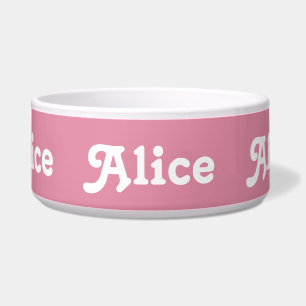Dog Bowl Alice