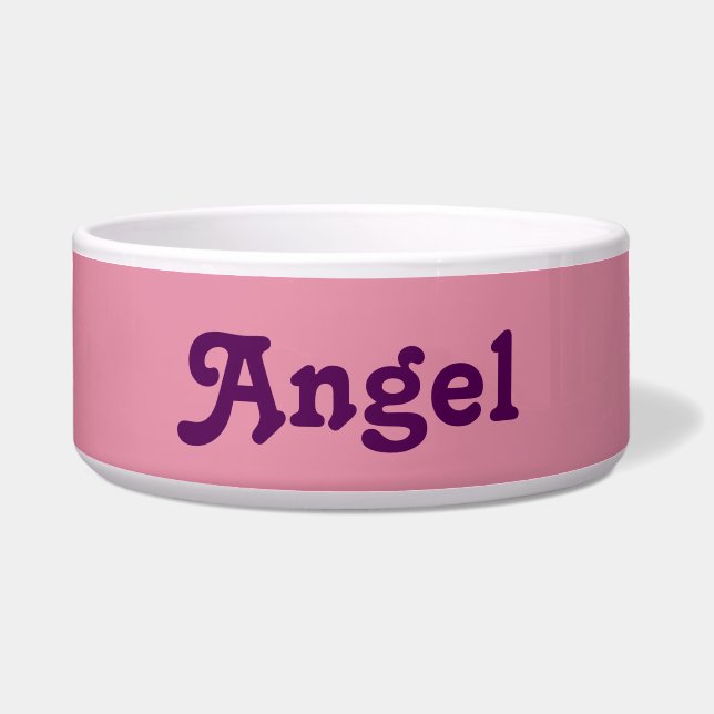 Dog Bowl Angel (Front)