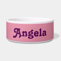 Dog Bowl Angela