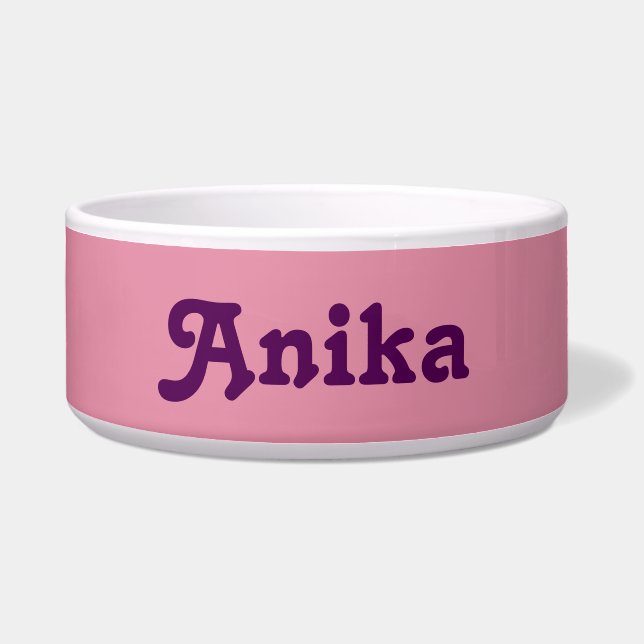 Dog Bowl Anika (Front)