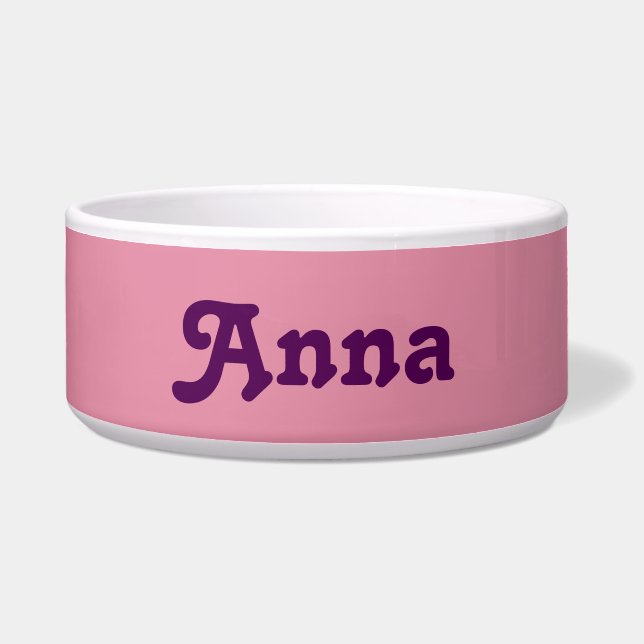 Dog Bowl Anna (Front)