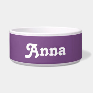 Dog Bowl Anna