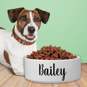 Dog Bowl - Rae Dunn Inspired Puppy Ceramic Dog