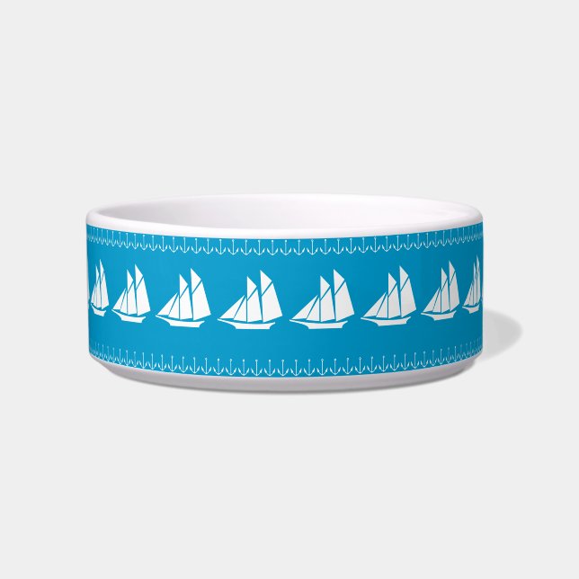 Dog Bowl Sailboat (Front)