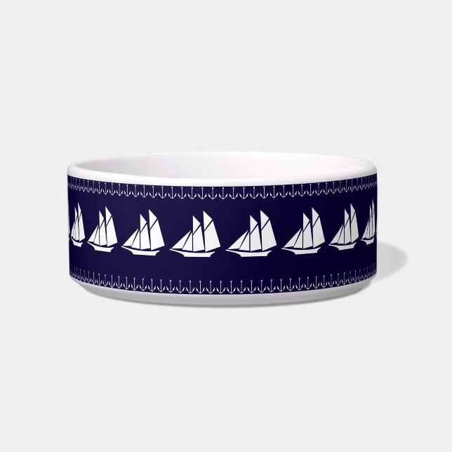 Dog Bowl Sailboat (Front)