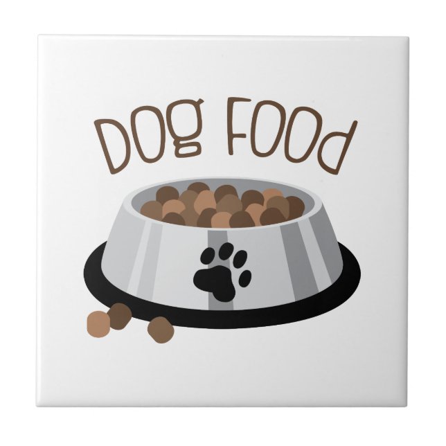 Dog Bowl Tile (Front)