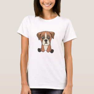 Dog Boxer Puppy Sweet Dogs For Kids Dog Friend T-Shirt