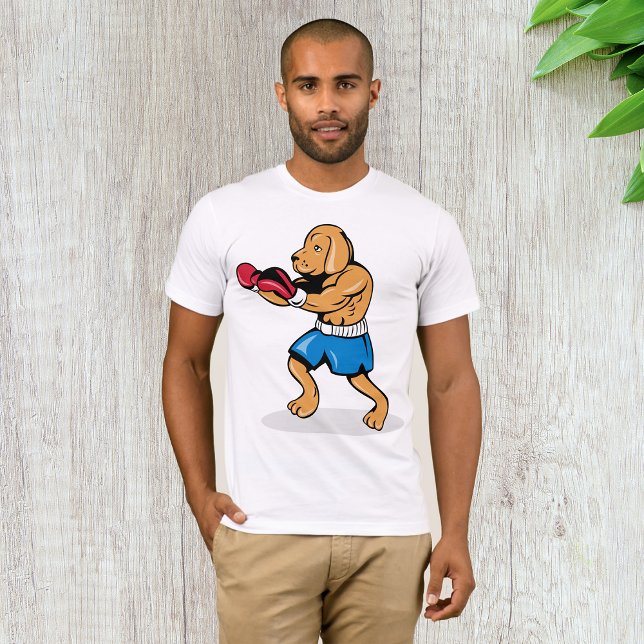 Dog Boxing Mens T-Shirt (Creator Uploaded)