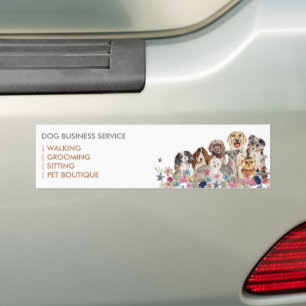 Dog Branding Bumper Sticker