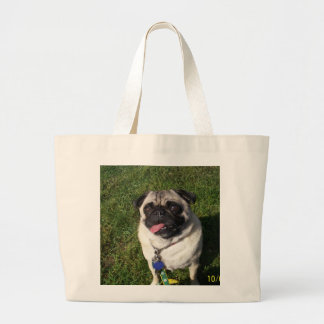 dog breed large tote bag