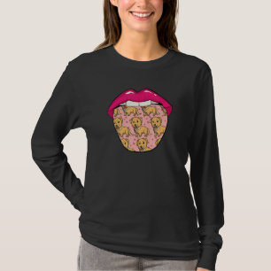 Dog Breed Tongue   Golden Retriever T-Shirt