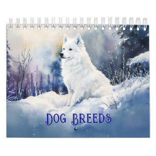 Dog Breeds - Small Calendar