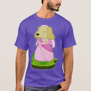 Dog Bride Veil Wedding T-Shirt