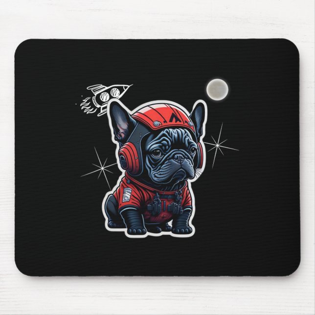 Dog Bulldog Lover Dog Owner  Mouse Pad (Front)