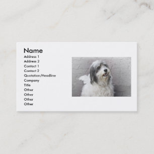 Dog Business Card