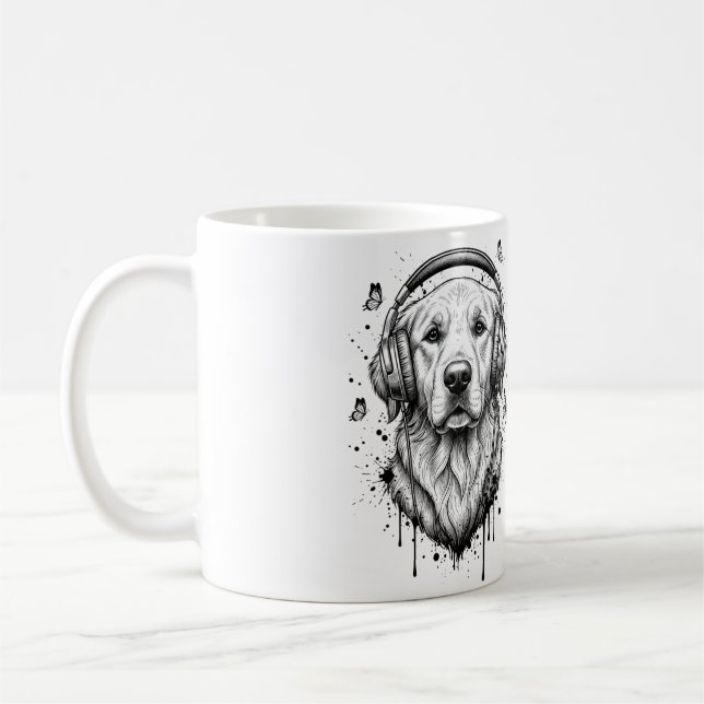 Dog Business Coffee Mug (Left)