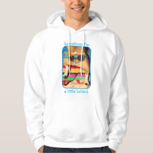 Dog Butt With Sunglasses Hoodie