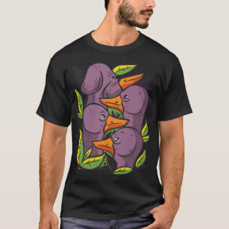 Dog Camoue With labrador retriever watercolor prin T-Shirt
