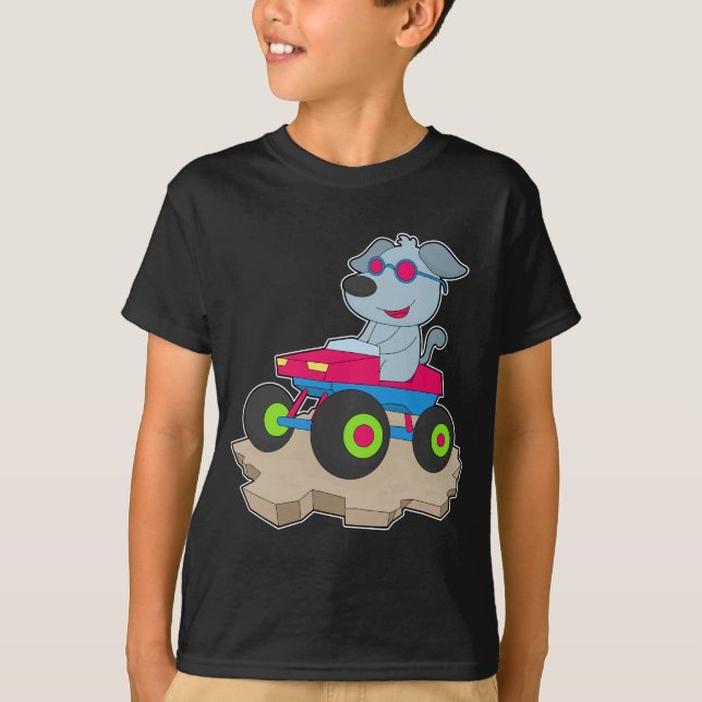 Dog Car T-Shirt (Front)