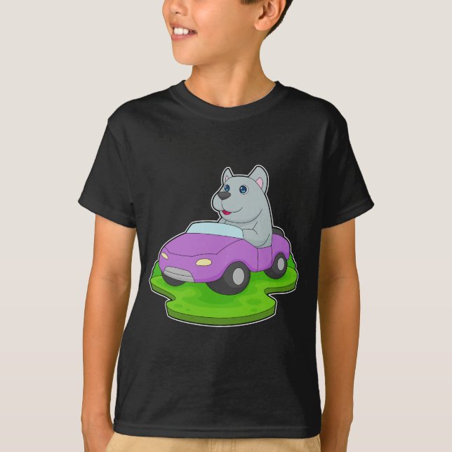 Dog Car T-Shirt (Front)