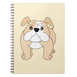 Dog Cartoon Amazing Bulldog Notebook