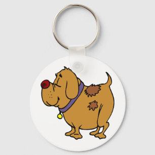 Dog Cartoon Key Ring