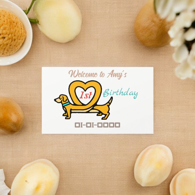 Dog Cartoon Rectangular Sticker (pet animal dog party theme sticker,birthday party sticker,gift pack,envelope,return gift sticker)