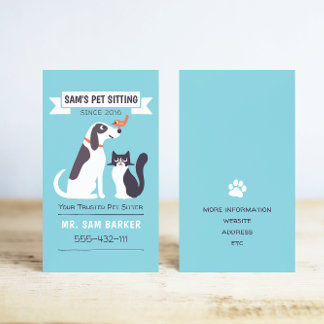 Dog, Cat and Bird Pet Services Animal Lover Cute
