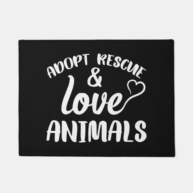 Dog Cat  Doormat (Front)