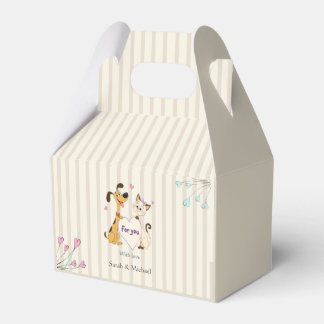 Dog & Cat Gender Reveal Favour Box
