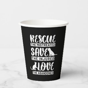 Dog Cat Paper Cups