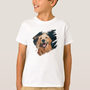 Dog Cat Pet Paw Custom Photo Valentine's Day Love T-Shirt
