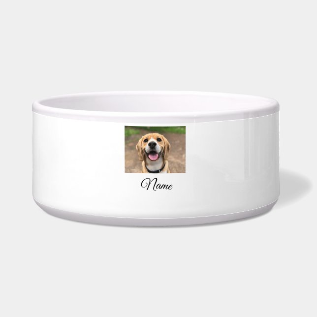 Dog cat photo add pet name cu custom personalised  (Front)