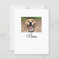 Dog cat photo add pet name cu custom personalised 