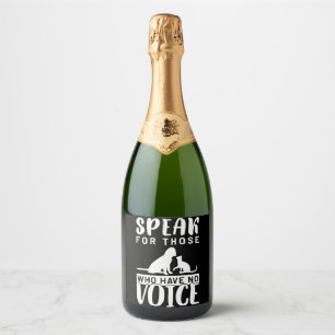 Dog Cat   Sparkling Wine Label