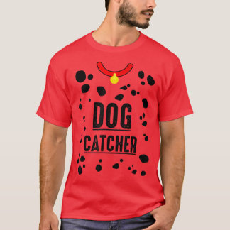 Dog Catcher Costume Dalmatian  Easy Family Costume T-Shirt