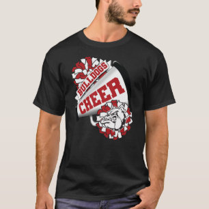 Dog Cheer Back To School Spirit Cheerleading T-Shirt