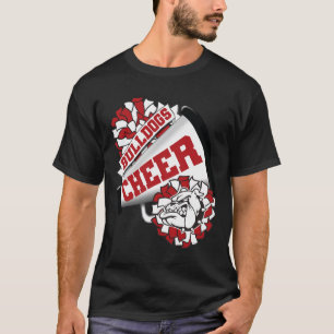 Dog Cheer Back To School Spirit Cheerleading  T-Shirt