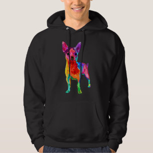Dog Chihuahua For Womens Colourful Chihuahua Hoodie