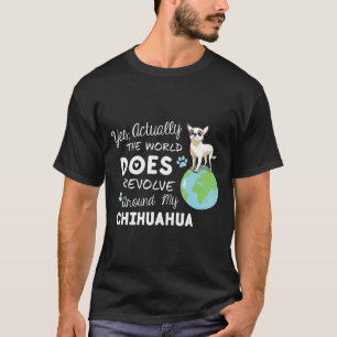 Dog -Chihuahua Riding On Moon T-Shirt