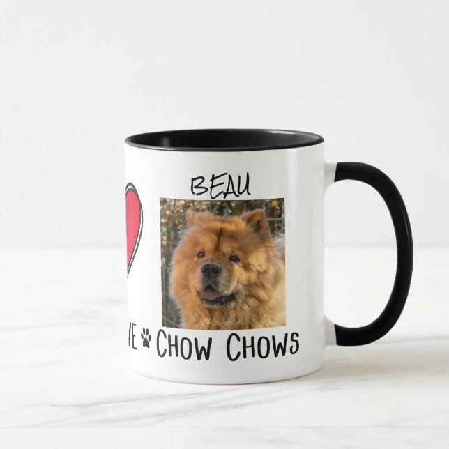 Dog Chow Chows Mug (Right)