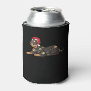 Dog Christmas Classic T-Shirt_1 Can Cooler