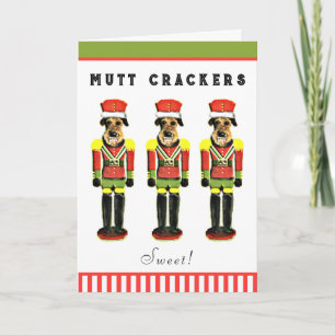 Dog Christmas Holiday Card