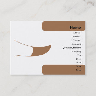 Dog - Chubby Business Card