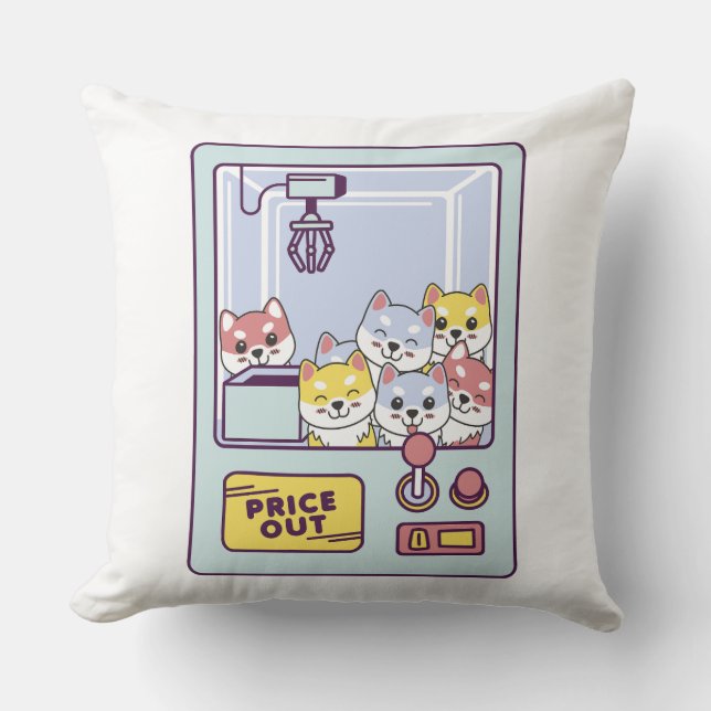 DOG CLAW MACHINE CUSHION (Front)