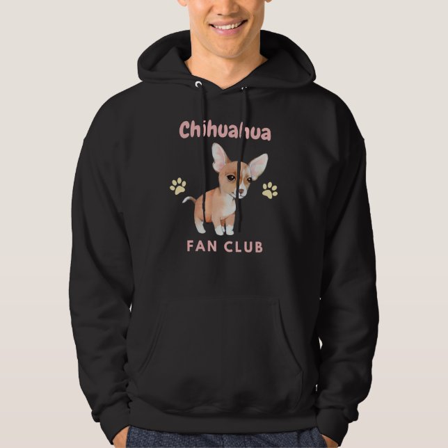 Dog Club Chihuahua Fan Club Hoodie (Front)