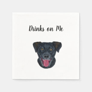 Dog Cocktail Napkins
